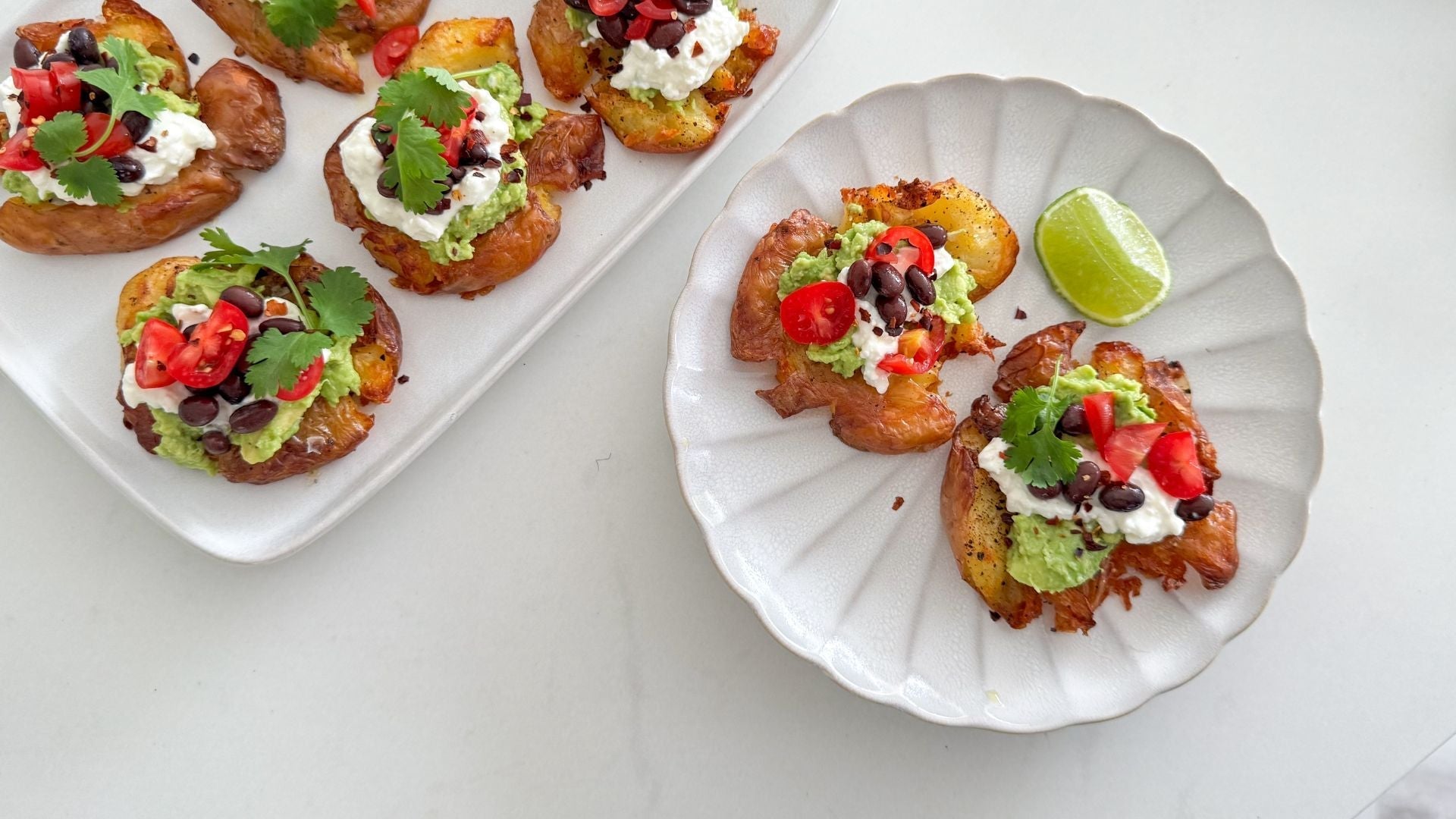 Smashed Potato Tacos