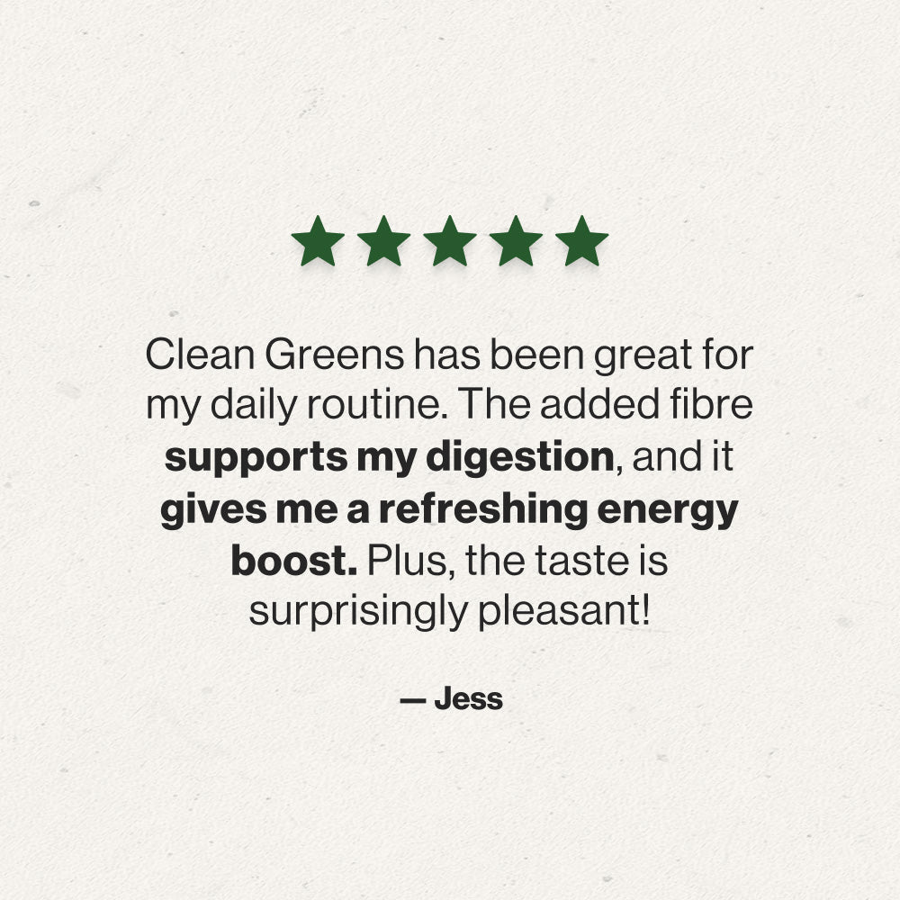 Clean Greens Powder + Fibre