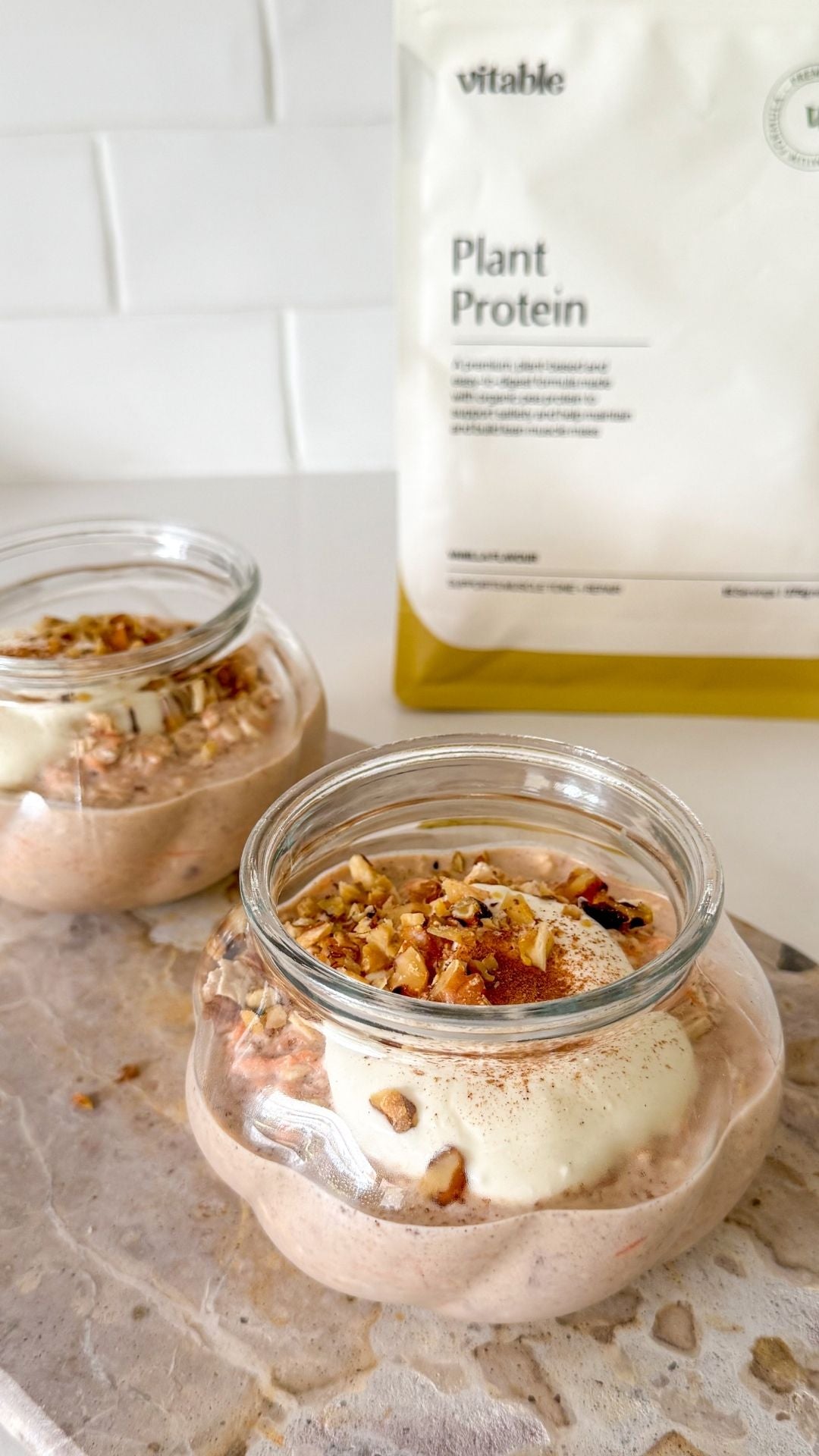 Carrot Cake Overnight Oats