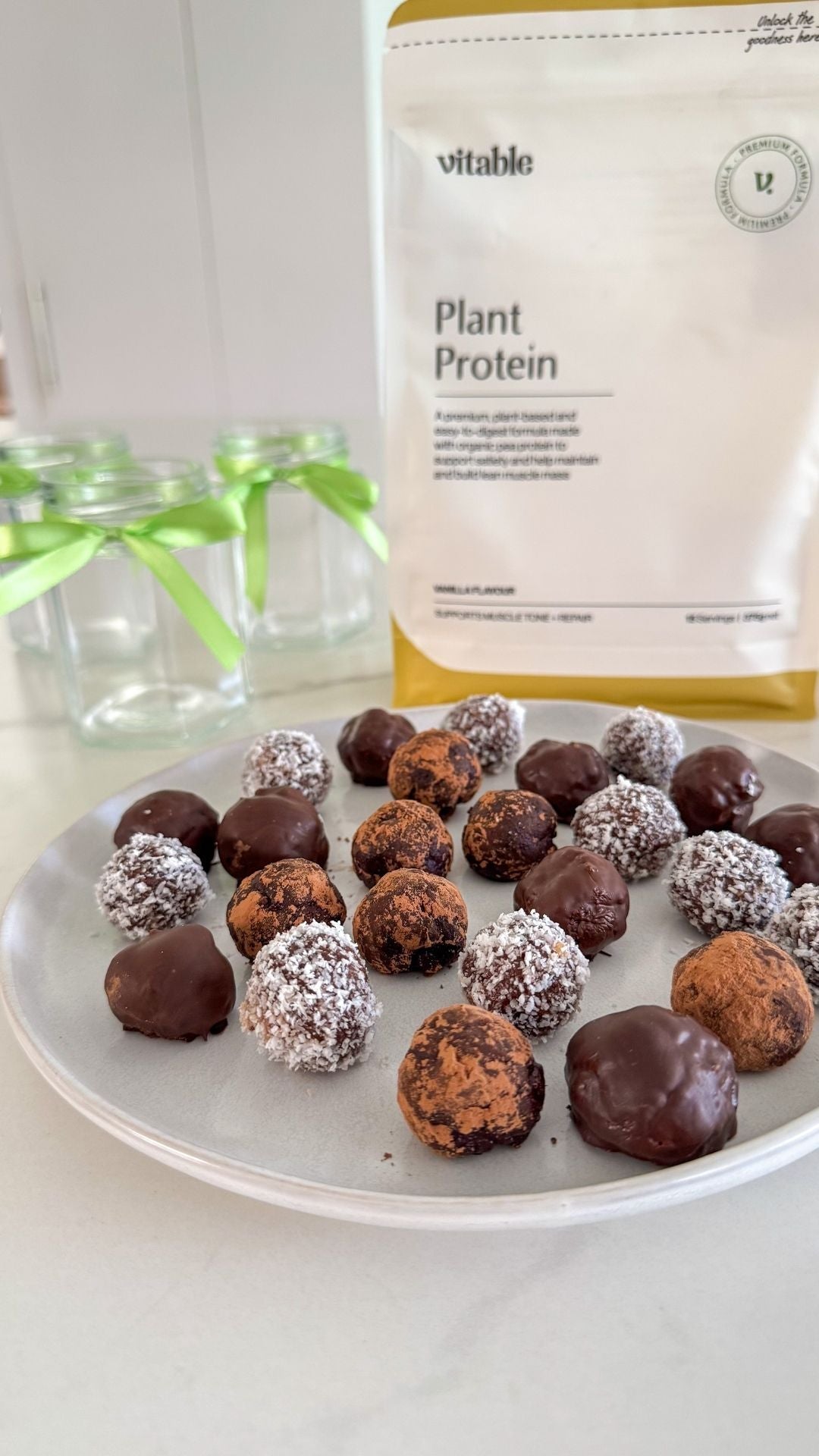 Protein Chocolate Truffles
