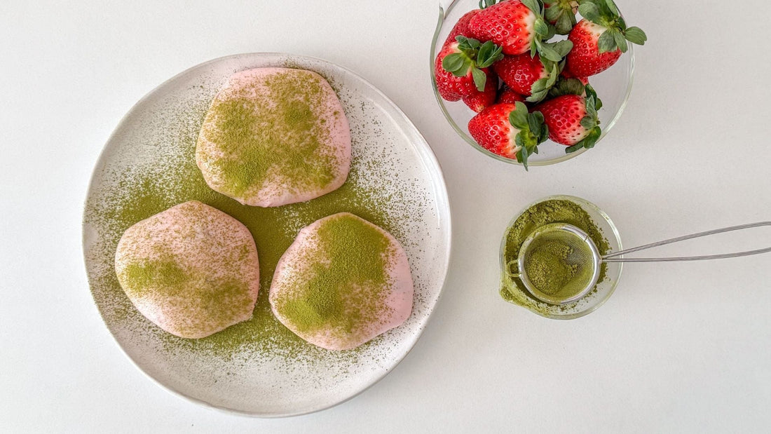 Matcha Berry Glow Mochis