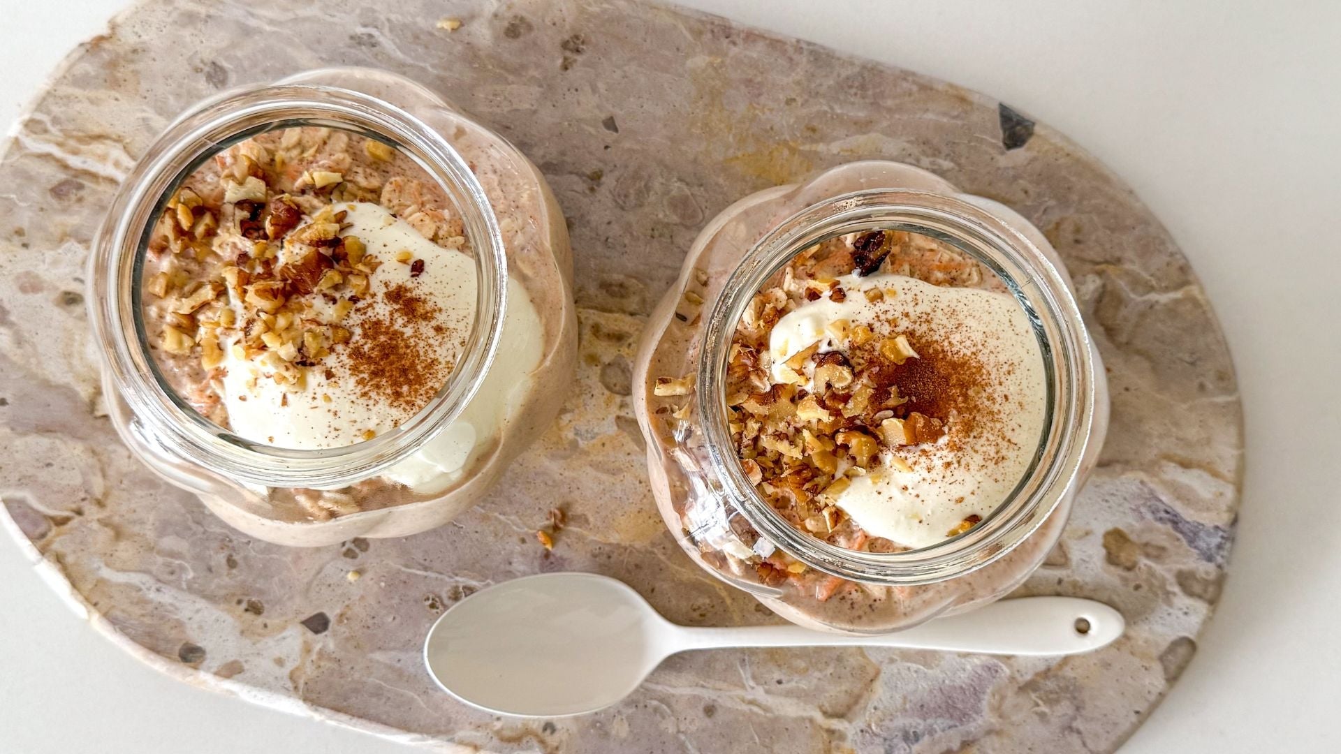 Carrot Cake Overnight Oats