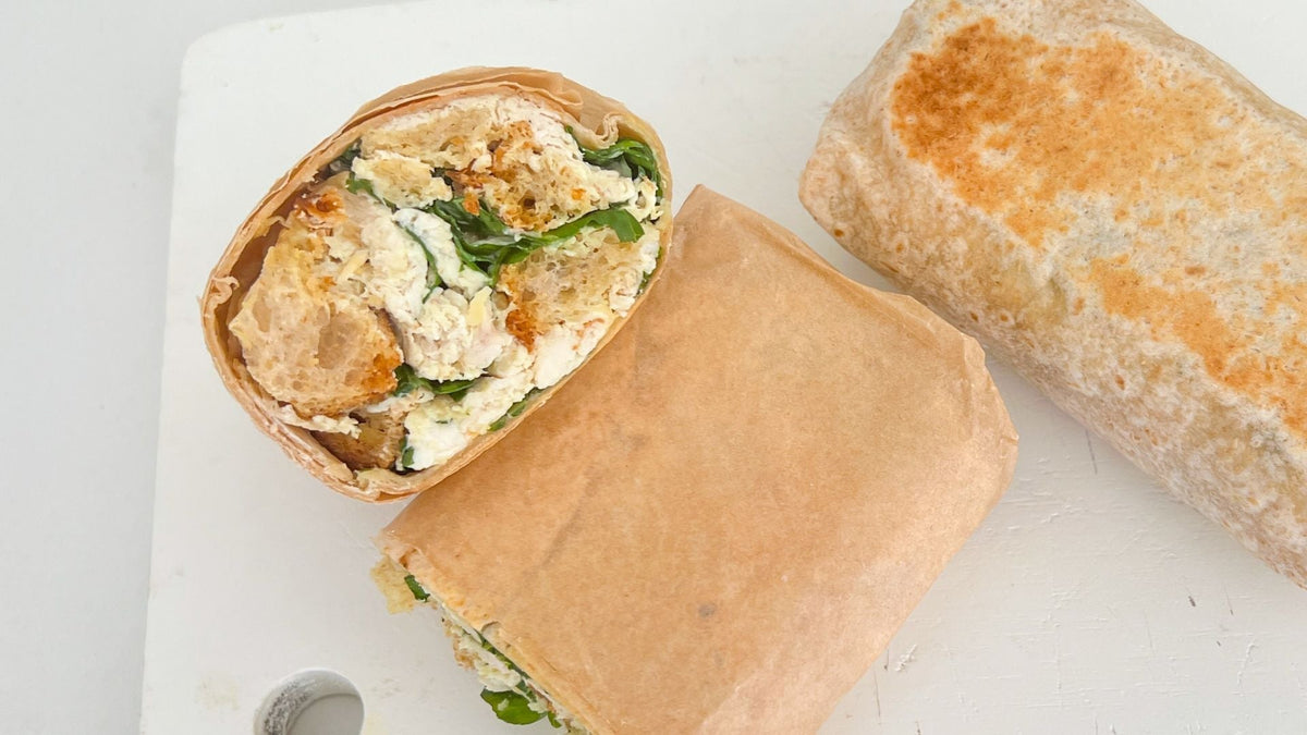Chicken Cesar Salad Wrap – Vitable