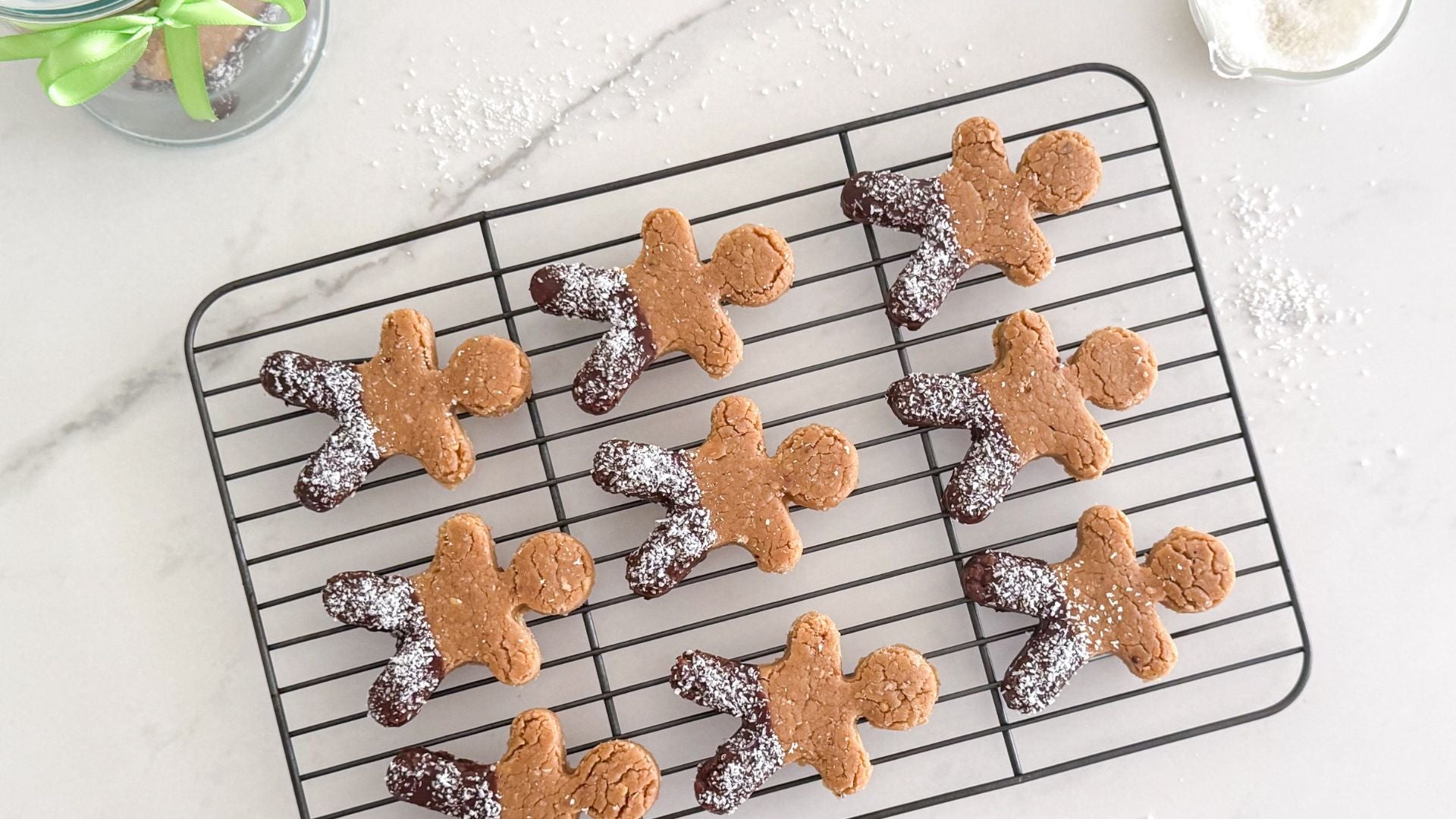 No-bake Gingerbread Men