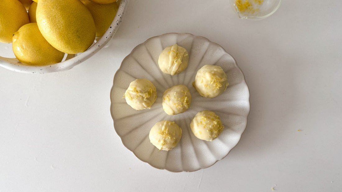 Lemon Cheesecake Balls