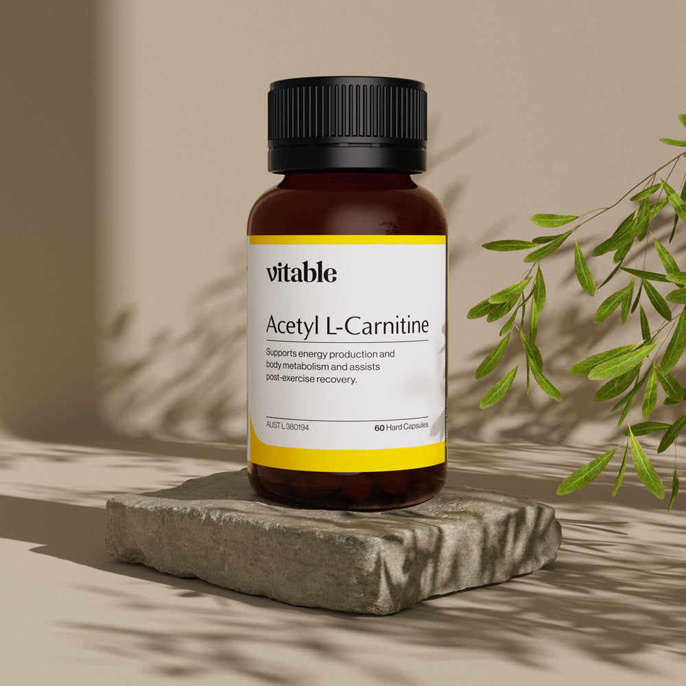 Acetyl L-Carnitine by Vitable | Made in Australia Acetyl L-Carnitine by Vitable | Made in Australia