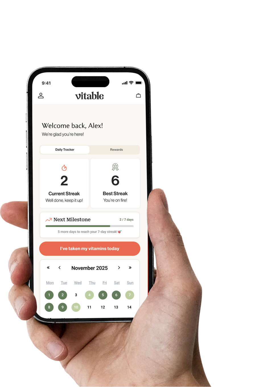 Vitable | Personalised Daily Vitamin Packs