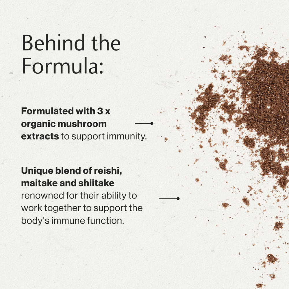 Adaptogenic Mushrooms behind the formula