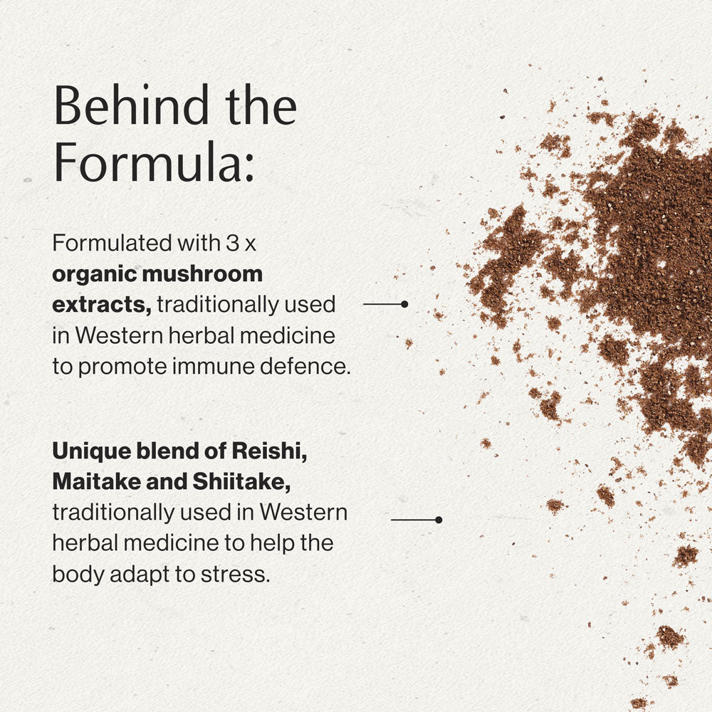 Adaptogenic Mushrooms behind the formula