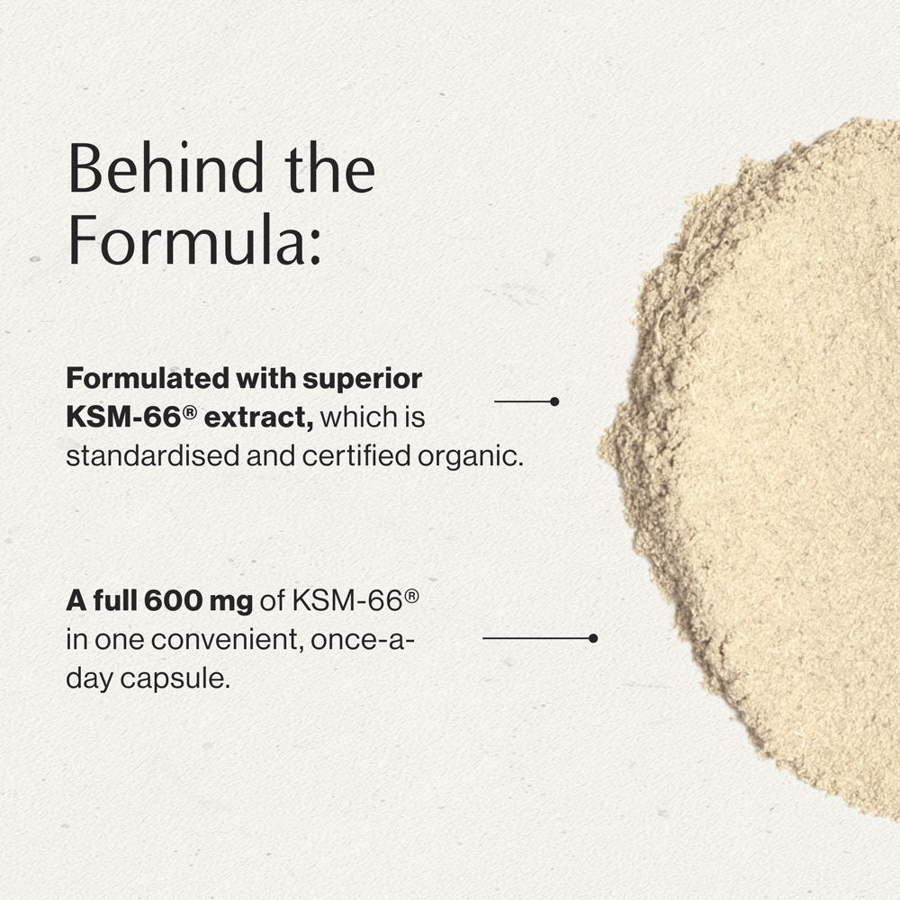 Ashwagandha behind the formula