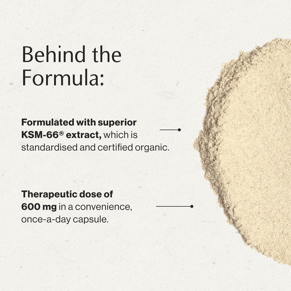 Ashwagandha behind the formula