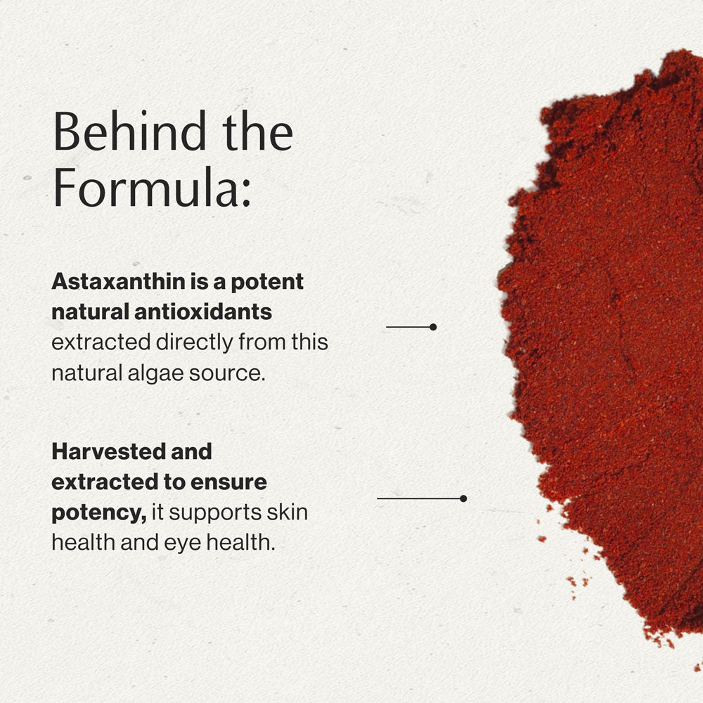 Astaxanthin behind the formula