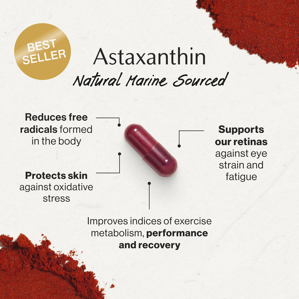 Astaxanthin key benefits