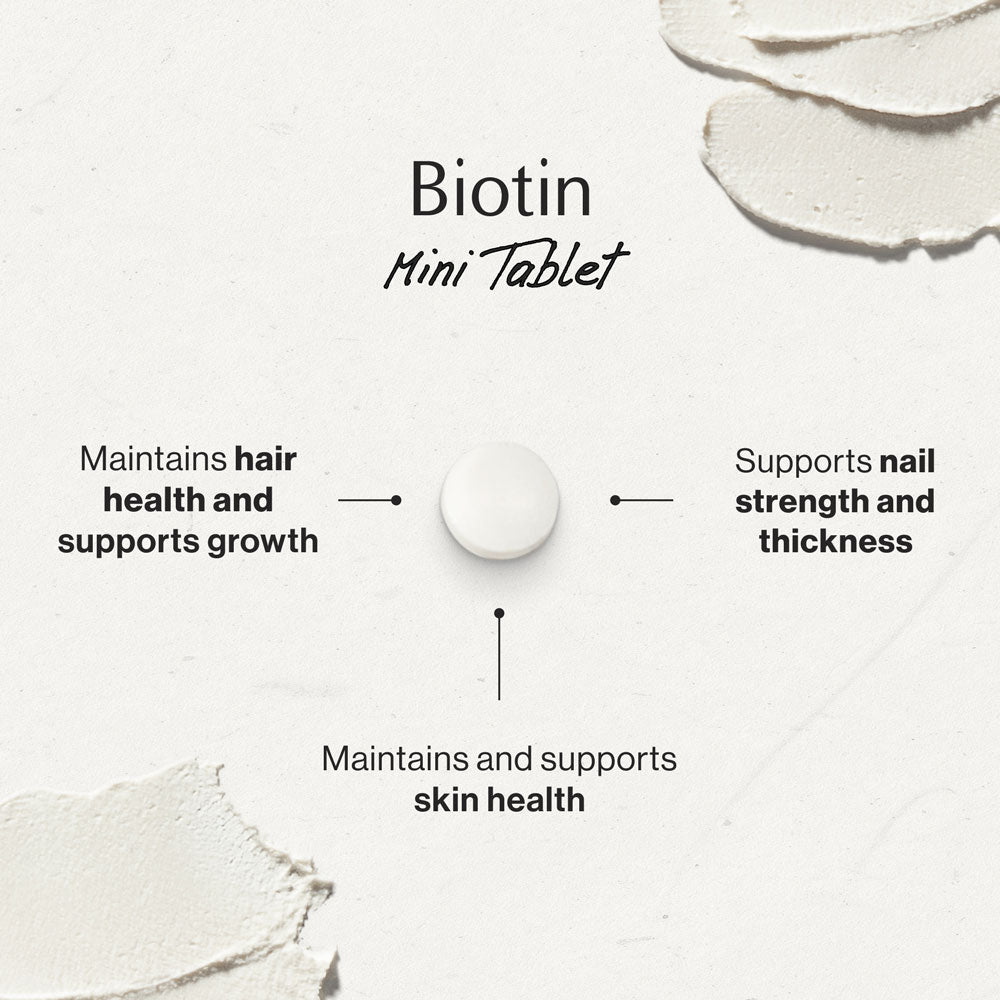 Biotin key benefits
