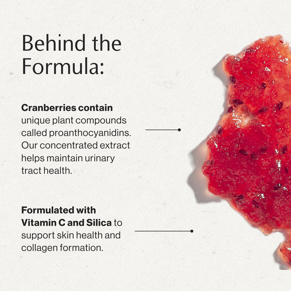 Cranberry behind the formula
