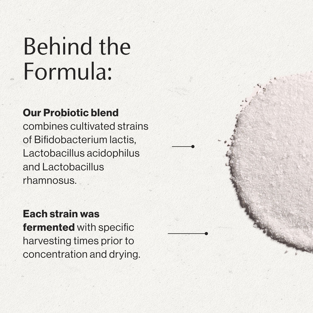 Daily Probiotic behind the formula