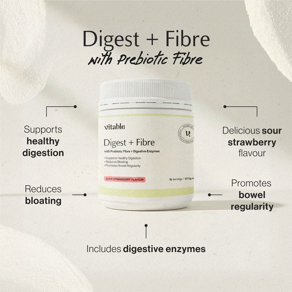 Digest + Fibre key benefits