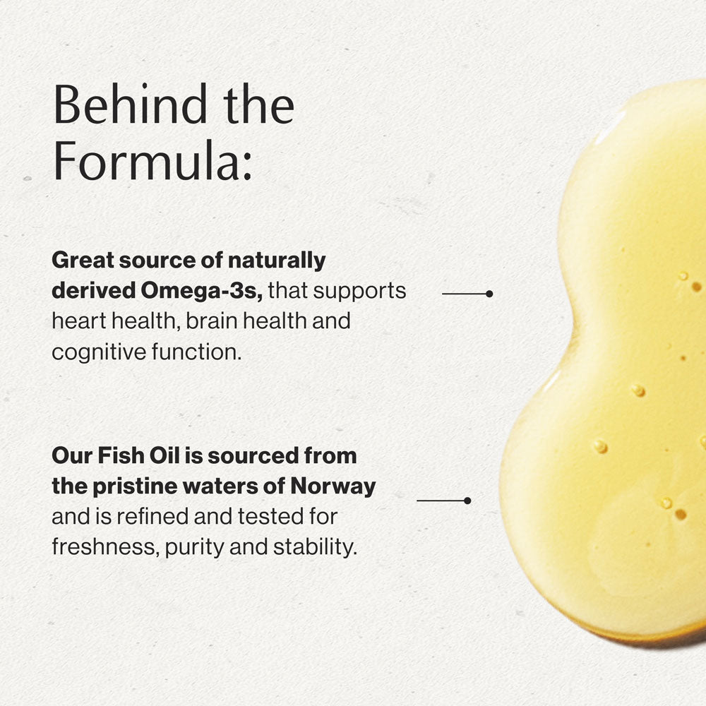 Fish Oil behind the formula