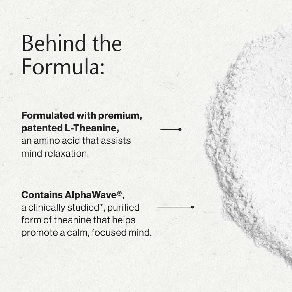 L-Theanine behind the formula