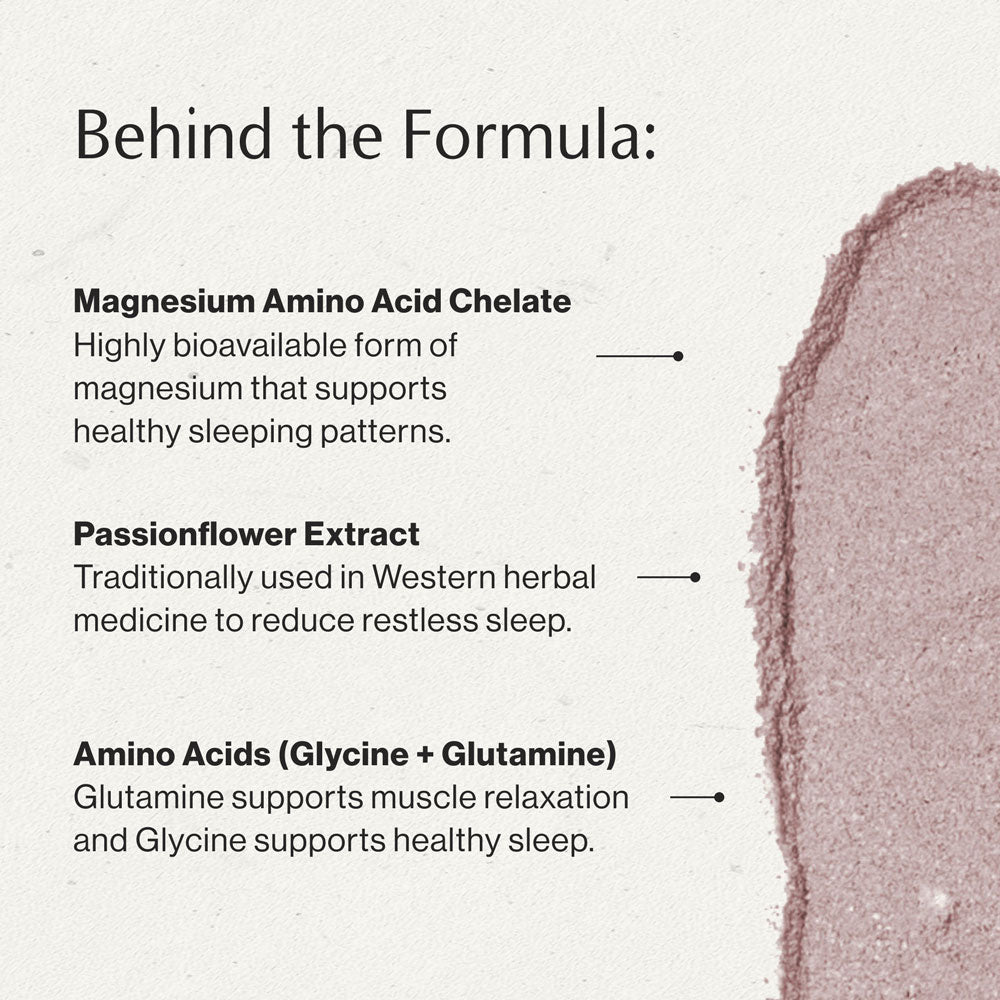 Magnesium Night Powder behind the formula