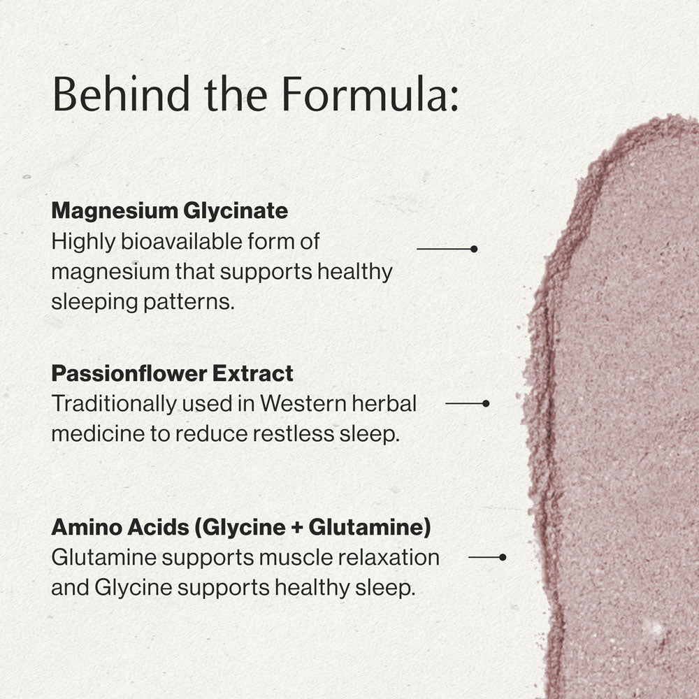 Magnesium Night Powder behind the formula