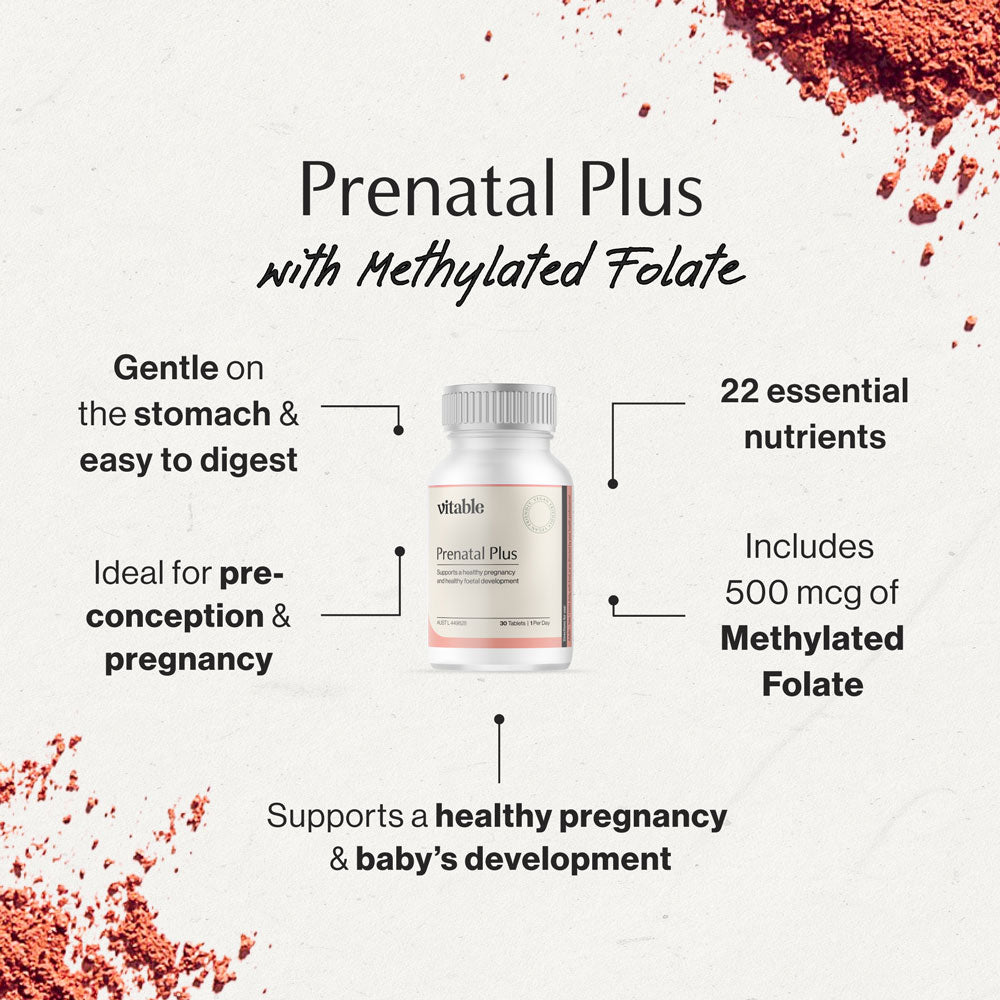Prenatal Plus (bottle) key benefits