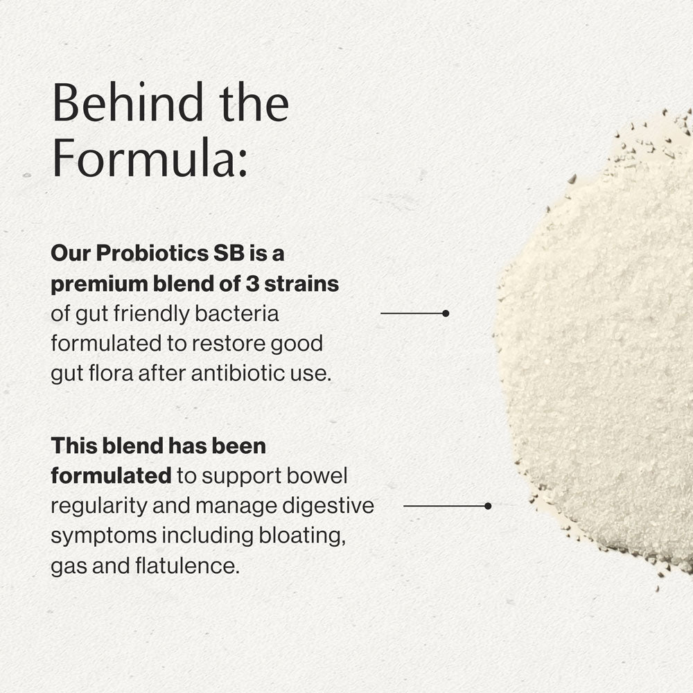 Probiotics SB behind the formula