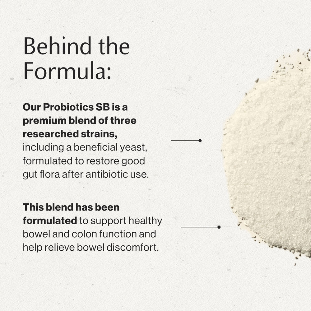 Probiotics SB behind the formula
