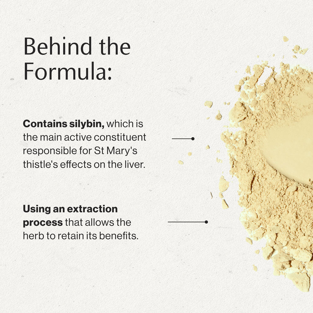 St Mary's Thistle behind the formula